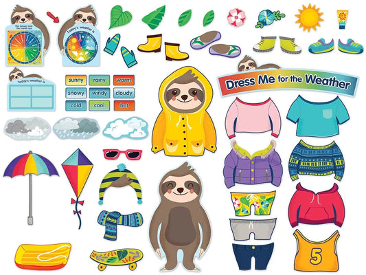 One World Dress for the Weather Bulletin Board Set - US 4011