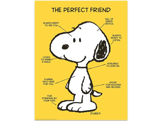 Peanuts® the Perfect Friend Poster - US 1131