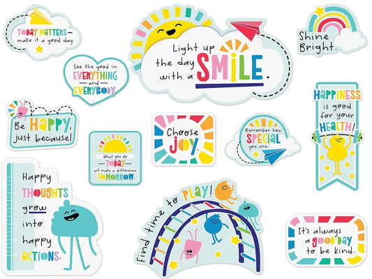 Happy Place Motivational Bulletin Board Set - US 2799