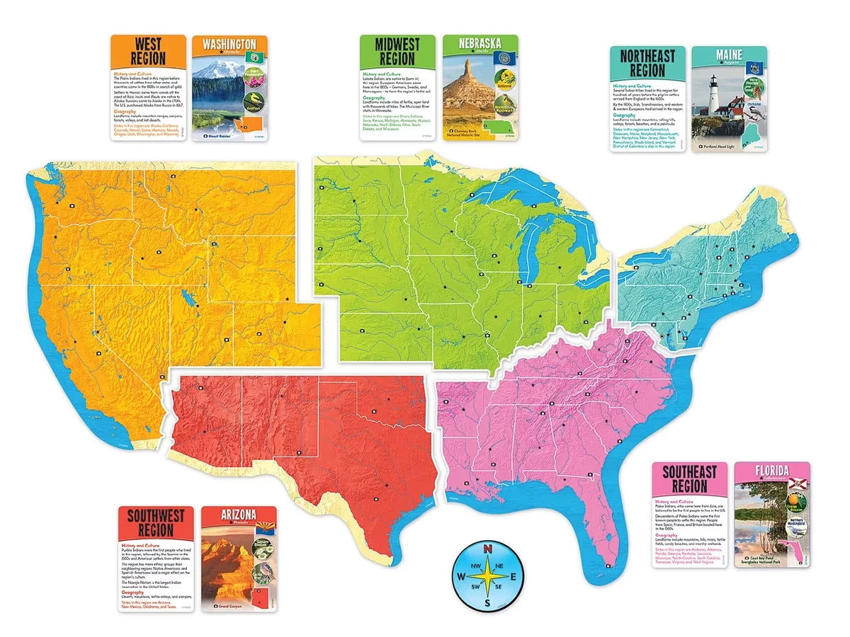 The United States Learning Set - US 6818
