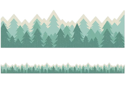 Adventurer Pine Tree Border - US 3397
