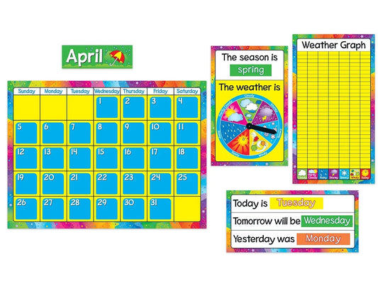 Year Around Calendar Bulletin Board Set - US 9280