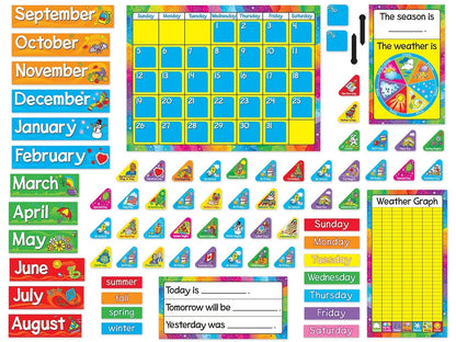 Year Around Calendar Bulletin Board Set - US 9280