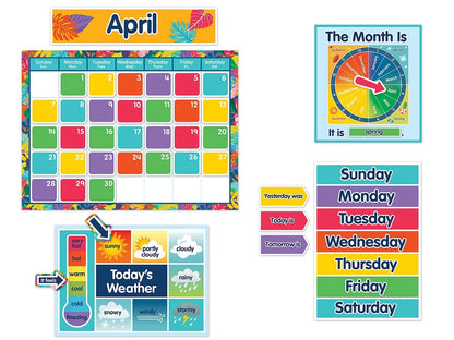 One World Calendar Bulletin Board Set - US 2103