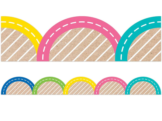 Krafty Pop! Jumbo Scalloped Border - US 6821