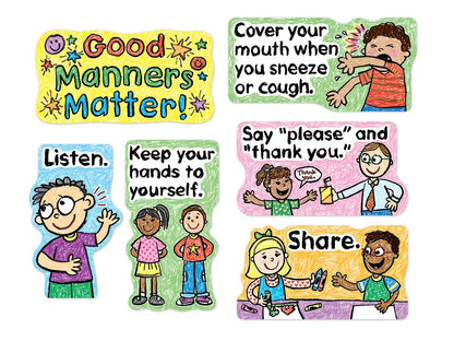 Good Manners Matter! Bulletin Board Set - US 9043