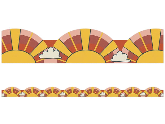 Adventurer Sunrise Scalloped Border - US 7243