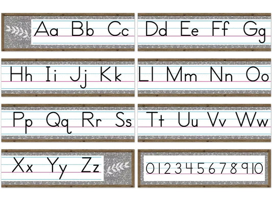 Home Sweet Classroom Traditional Manuscript Bulletin Board Set - US 1756