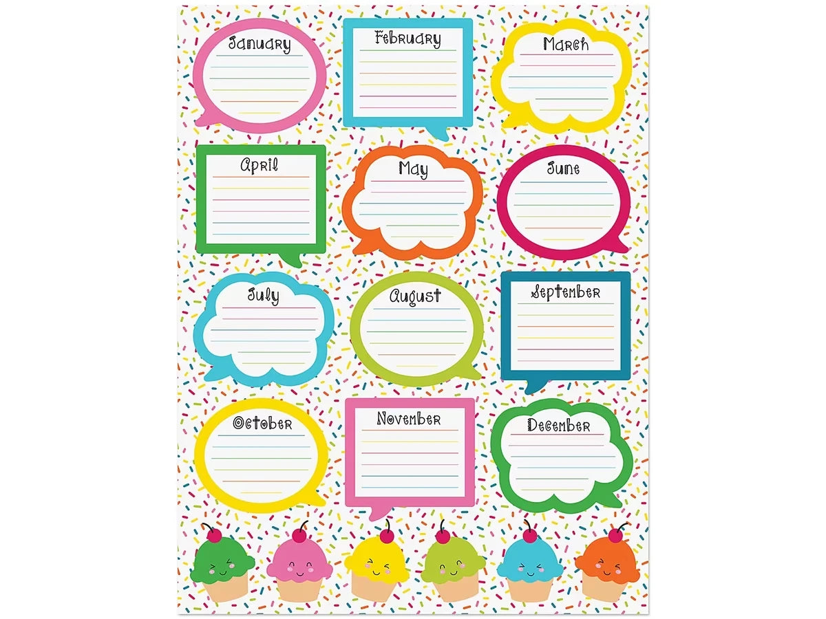 School Pop Birthday Poster - US 8691