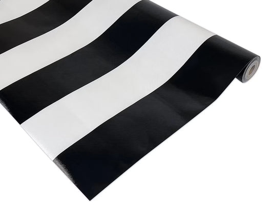 Black & White Striped Better Than Paper® Roll - US 5054
