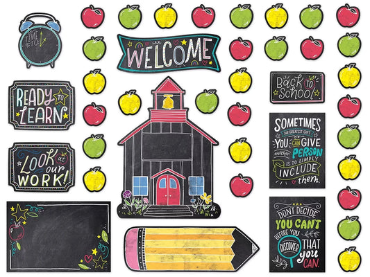 Chalk It Up! Welcome Bulletin Board Set - US 6297