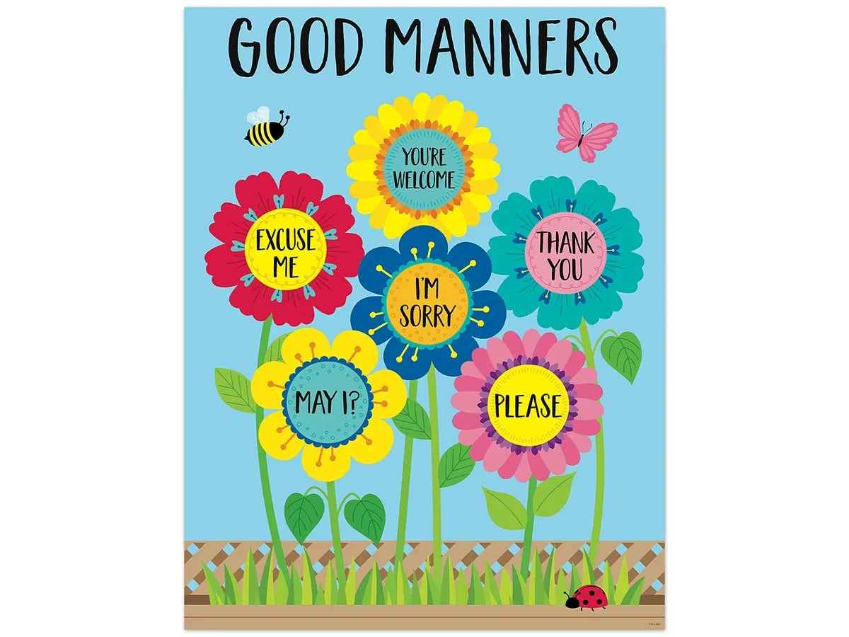 Garden of Good Manners Poster - US 8143
