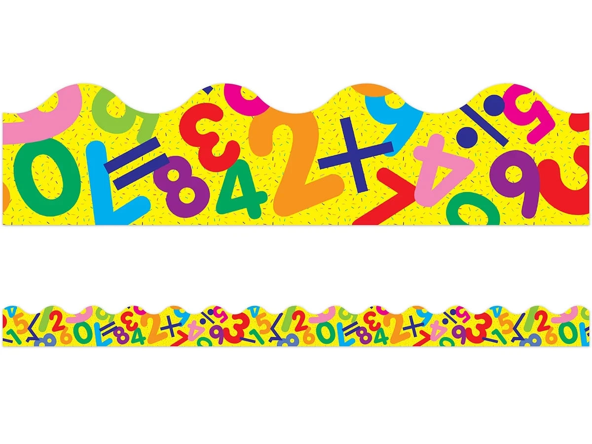 Math Fun Scalloped Border - US 8498