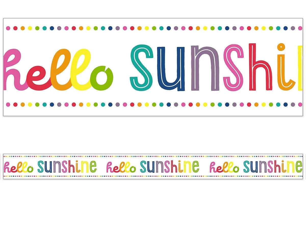 Hello Sunshine Border - US 9583