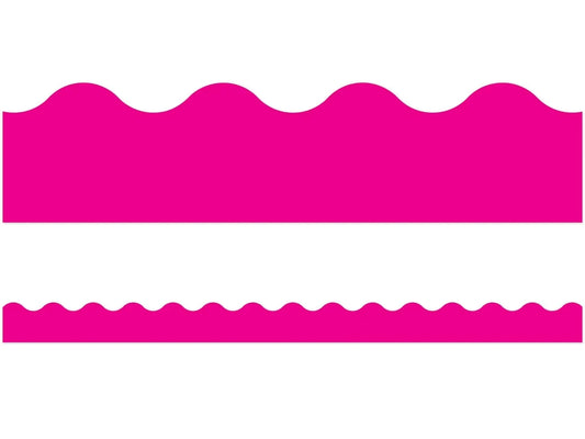 Hot Pink Scalloped Border - US 1620
