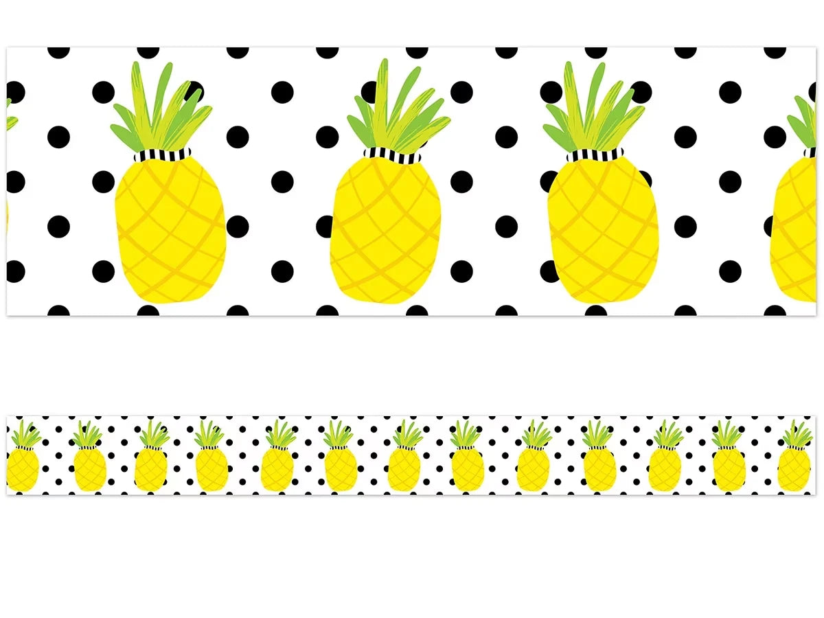 Simply Stylish Tropical Pineapple Border - US 1295