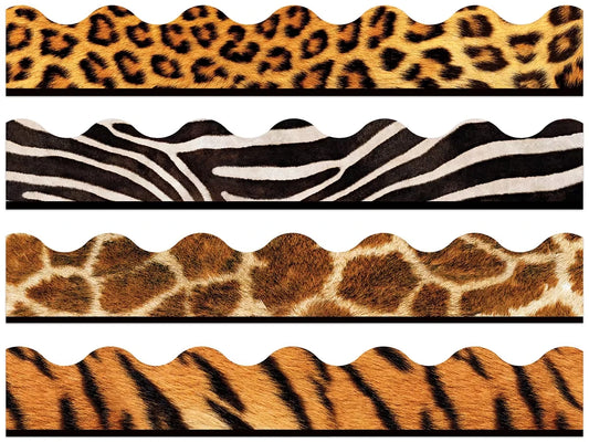 Animal Print Scalloped Borders - Variety Pack - US 5510