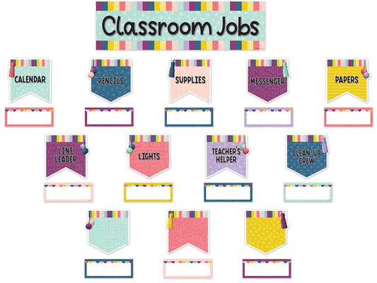 Oh Happy Day! Classroom Jobs Bulletin Board Set - US 2211