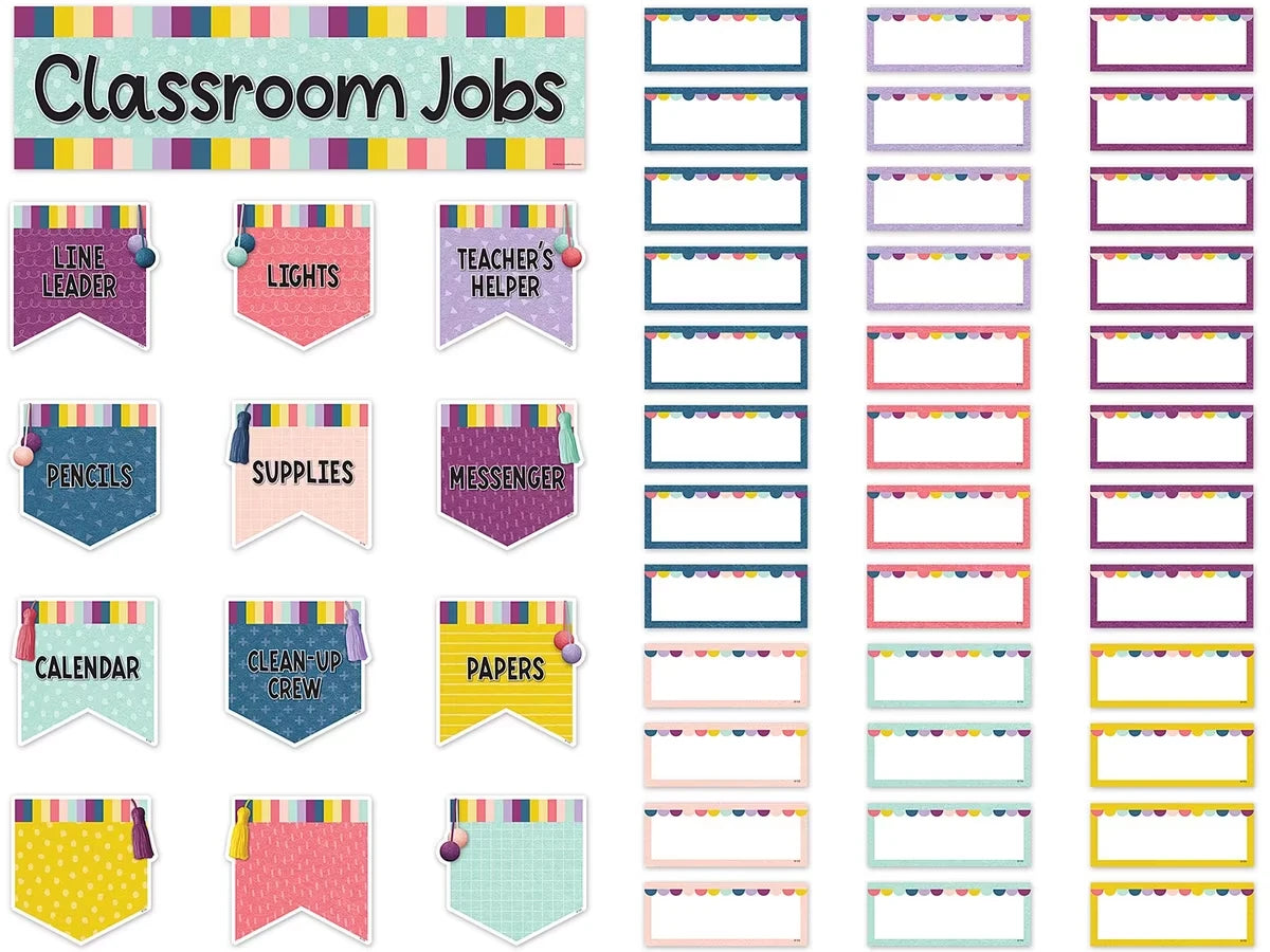Oh Happy Day! Classroom Jobs Bulletin Board Set - US 2211