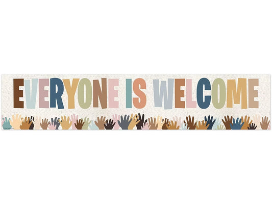 Everyone Is Welcome Banner - US 2395