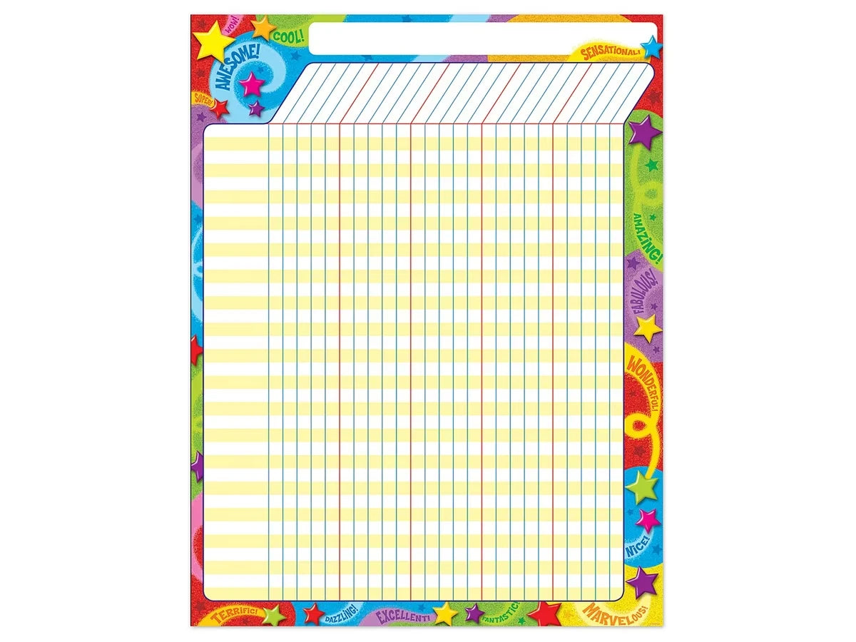 Superstars Incentive Chart - US 3709