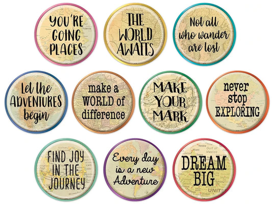 Travel the Map! Motivational Accents - US 9619