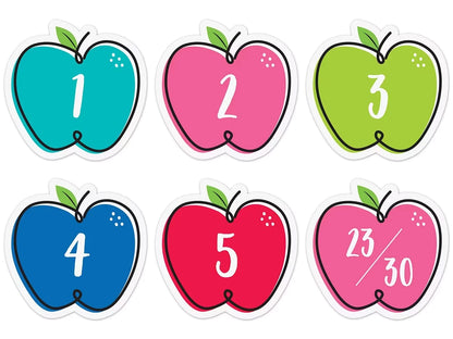 Doodle Apple Calendar Mini Accents - US 3404