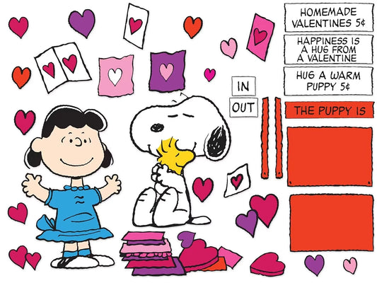 Peanuts® Valentine’s Day Bulletin Board Set - US 4665