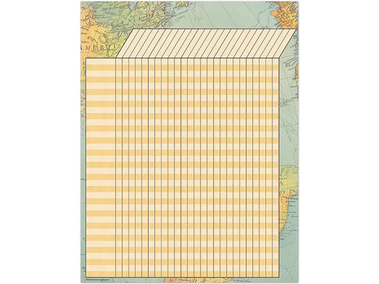 Travel the Map! Incentive Chart - US 3915