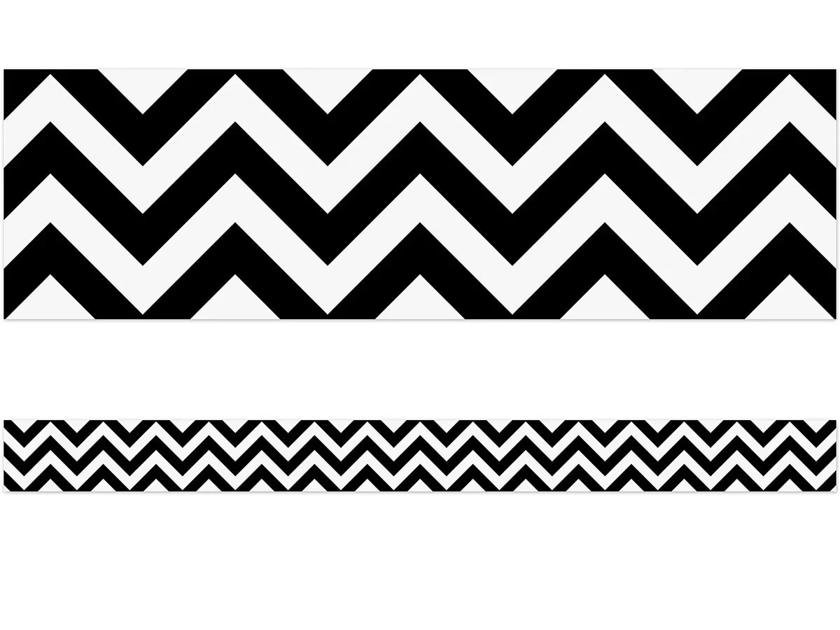 Black Chevron Border - US 1467