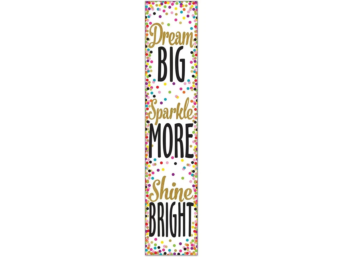 Confetti Motivational Banner - US 2775