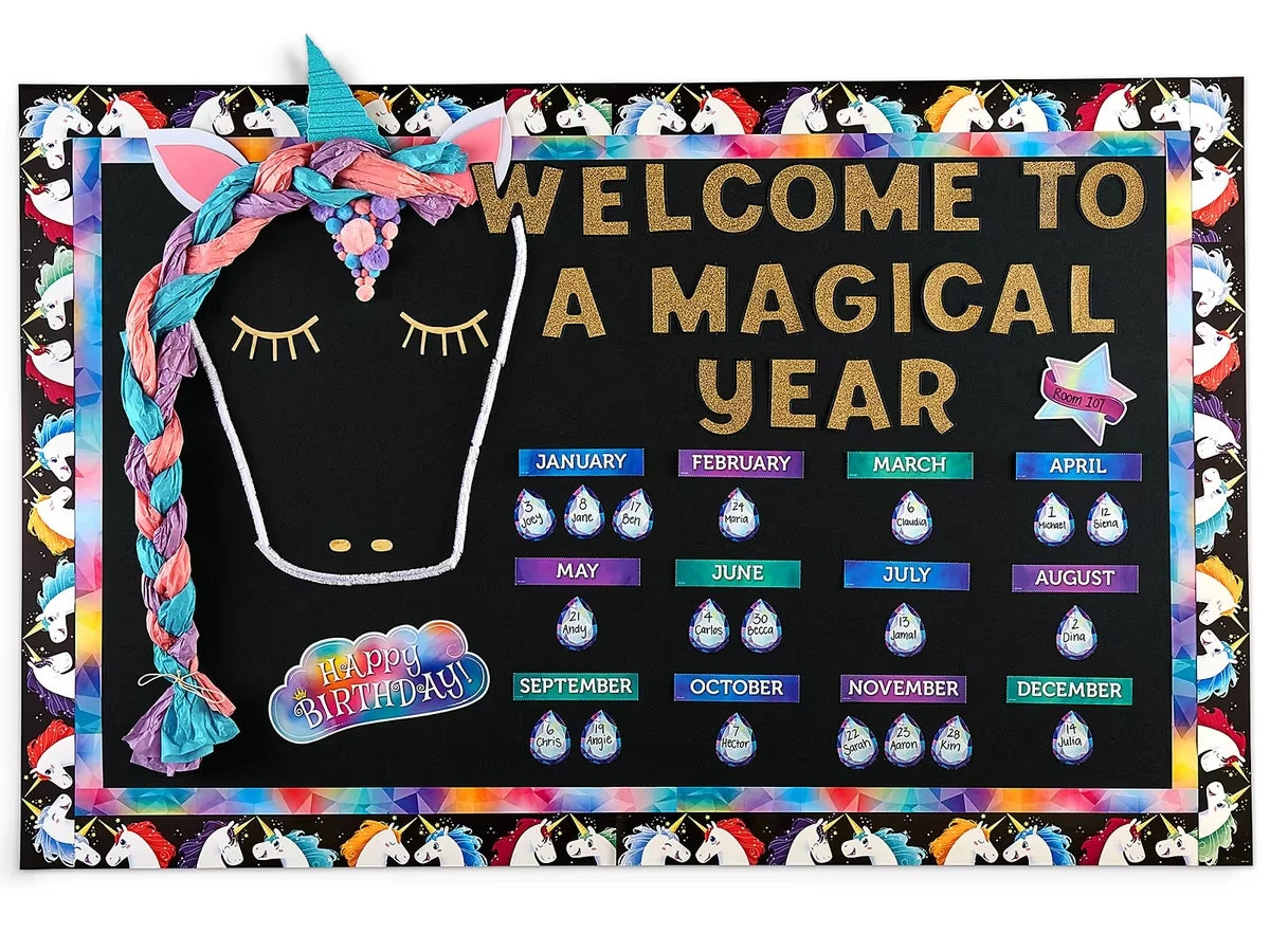 Mystical Magical Birthday Bulletin Board Set - US 7314
