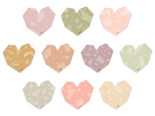 Terrazzo Tones Heart Mini Accents - US 9431