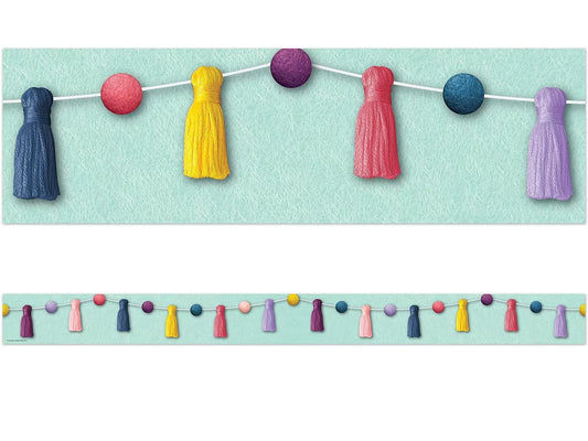 Oh Happy Day! Pom-Pom & Tassel Border - US 8962