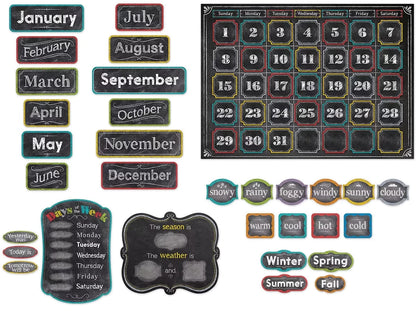 Chalk It Up! Calendar Bulletin Board Set - US 5216