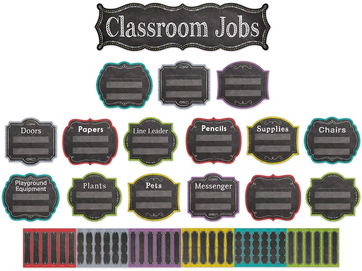 Chalk It Up! Classroom Jobs Bulletin Board Set - US 9674