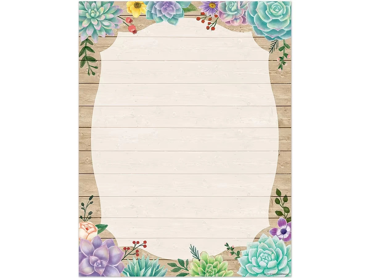 Rustic Bloom Blank Poster - US 7836