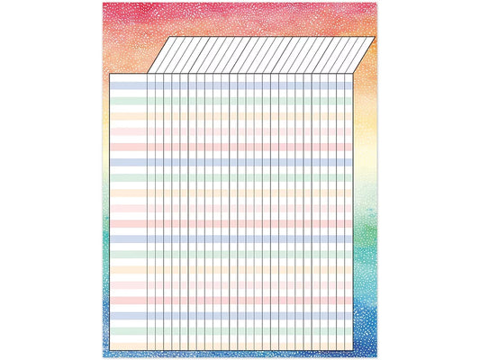 Watercolor Incentive Chart - US 3169