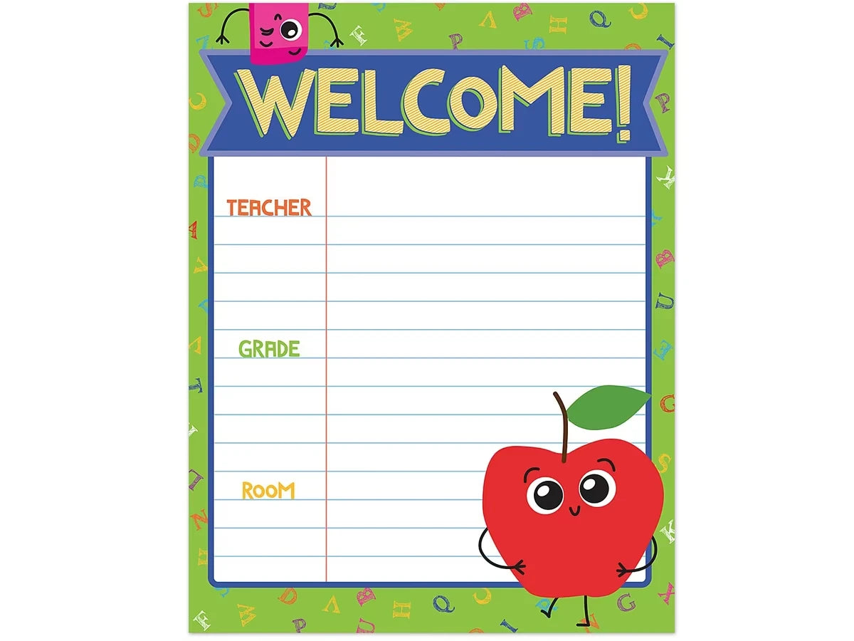 School Tools Welcome Poster - US 9486