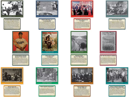 Black History Event Card Accents - US 2834