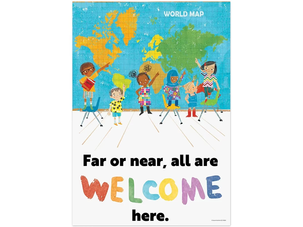 Far or Near, All Are Welcome Here Poster - US 6581