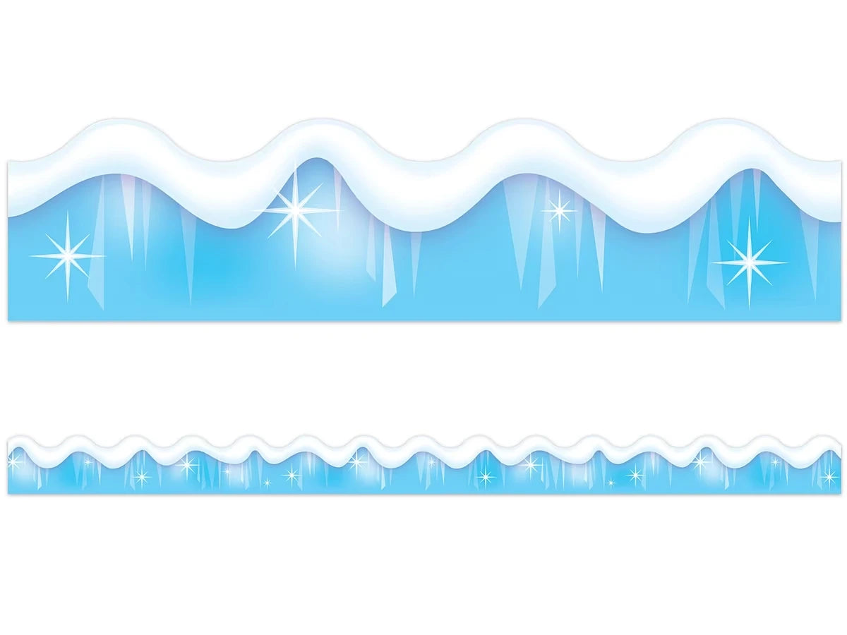 Snow & Ice Scalloped Border - US 6917