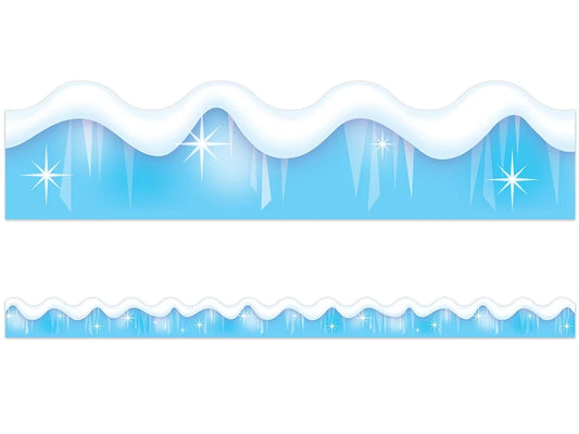 Snow & Ice Scalloped Border - US 6917