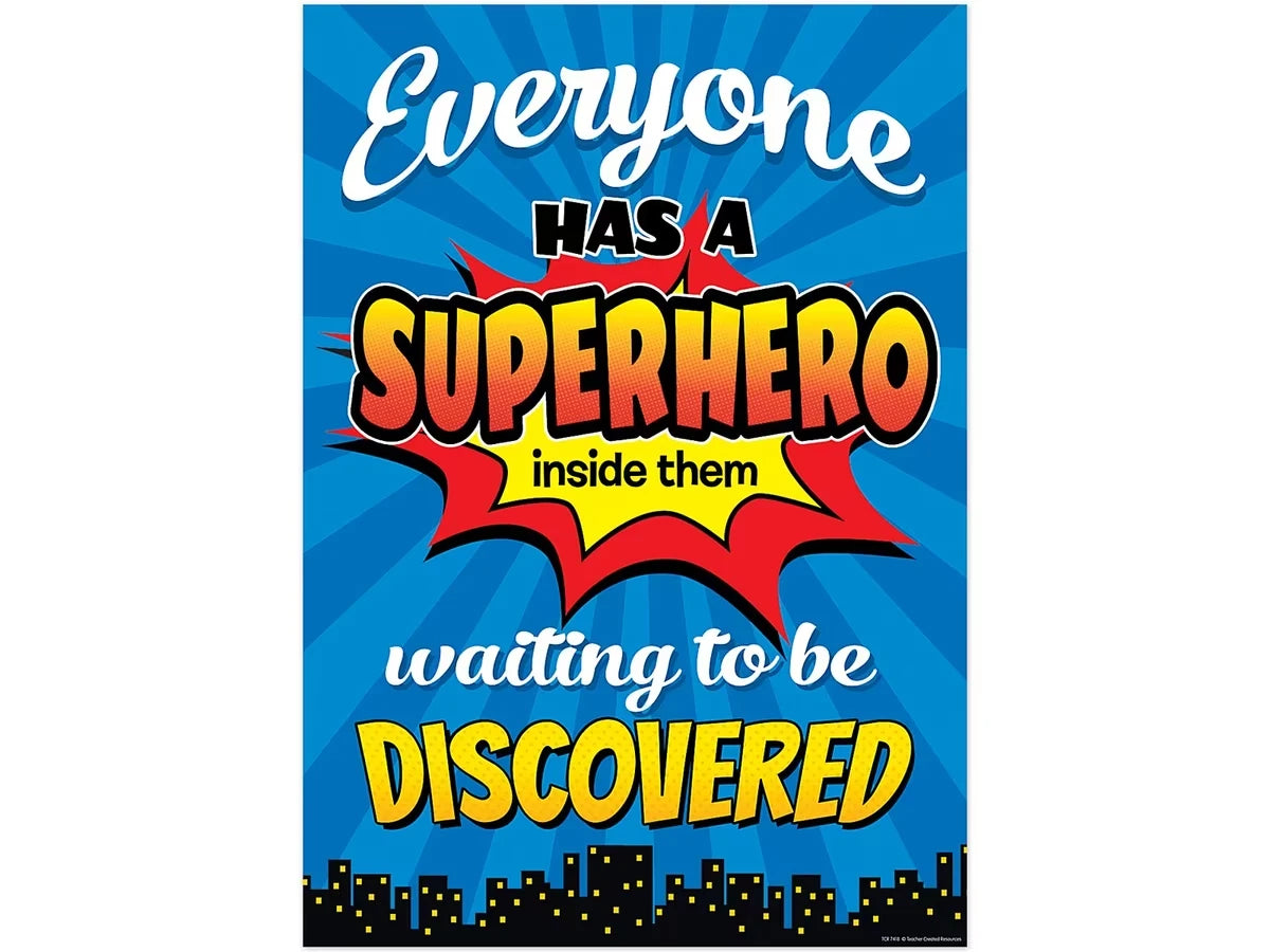 Superhero Waiting to Be Discovered Poster - US 4058