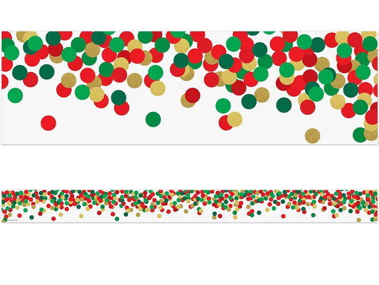 Confetti Holiday Border - US 4306