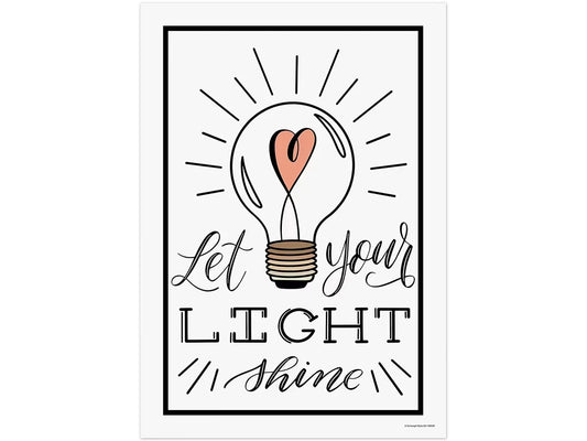 Let Your Light Shine Poster - US 2447