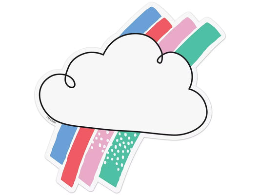 Rainbow Doodles Cloud Accents - US 7869