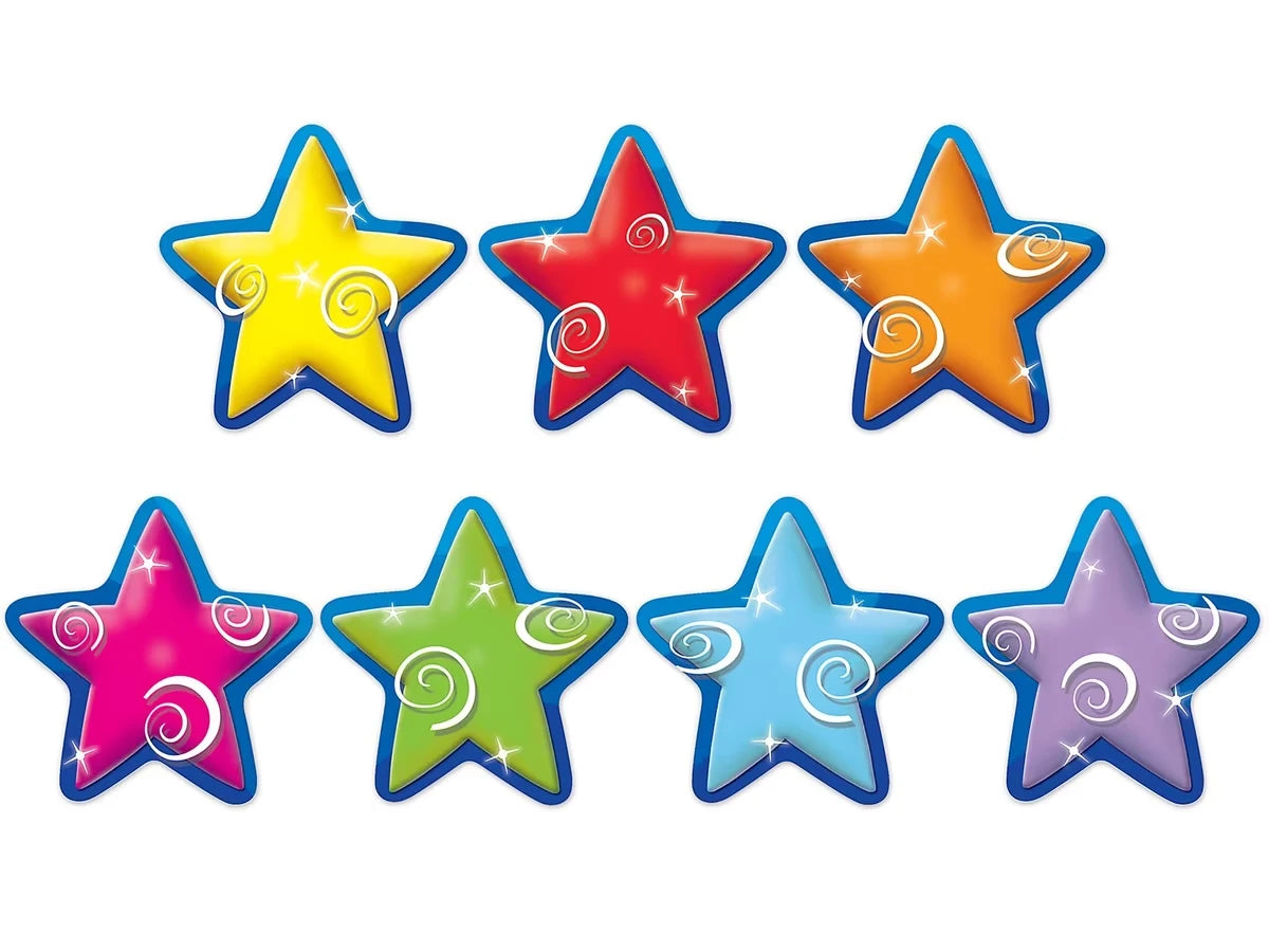 Colorful Star Mini Accents - US 5837