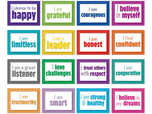 Think Positive Bulletin Board Set - US 7923