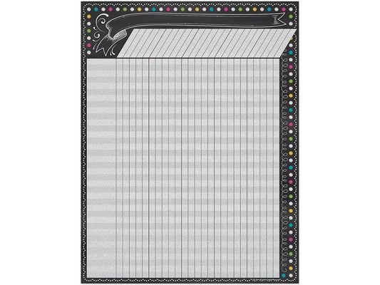 Chalkboard Brights Incentive Chart - US 7940